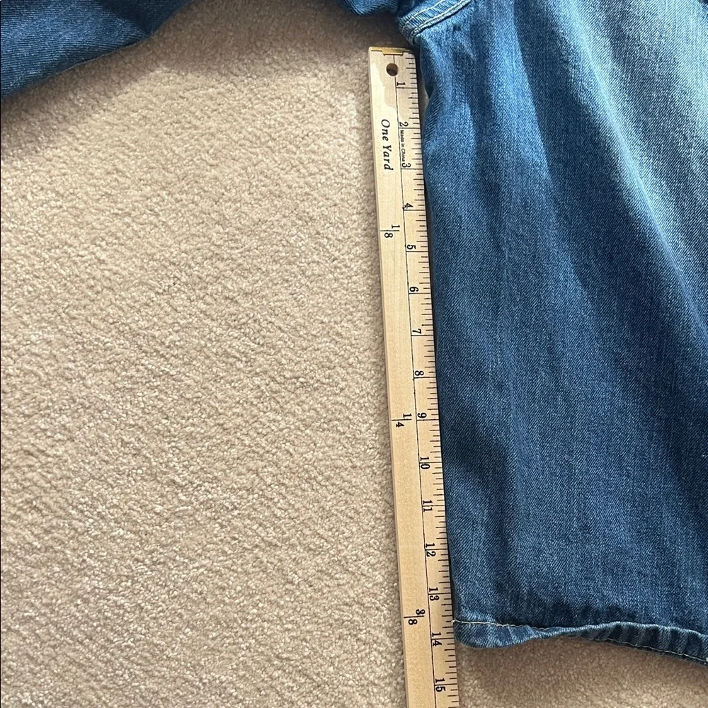Vintage Y2K ENCYE a Sean Combs Co. Denim Jean Shorts Mens Size 46 Blue‎